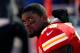 KANSAS CITY, MO - NOVEMBER 25: Inside linebacker Jovan Belcher