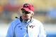 Dec 31, 2013; El Paso, TX, USA; Virginia Tech Hokies head coach Frank Beamer on the sidelines during the third quarter against the UCLA Bruins in the 2013 Sun Bowl at Sun Bowl Stadium. Mandatory Credit: Andrew Weber-USA TODAY Sports