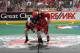 Faceoff-winning machine Geoff Snider earns another possession for the Roughnecks.