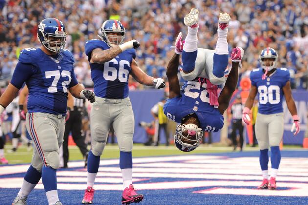 Giants Won't Count on Injured Wilson Being Top Back
