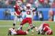 It took a dropped pass, but Nebraska held on to win its first bowl game since 2009.