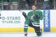 DALLAS, TX - DECEMBER 19: Tyler Seguin #91 of the Dallas Stars during warm ups against the Vancouver Canucks at the American Airlines Center on December 19, 2013 in Dallas, Texas. (Photo by Glenn James/NHLI via Getty Images)