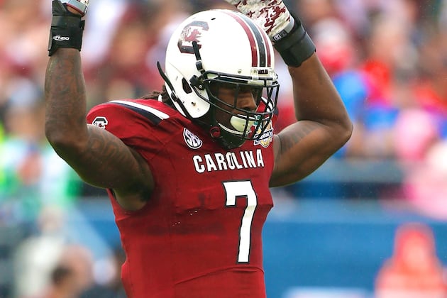 Capital One Bowl 2014: Jadeveon Clowney Reminds Us Why He's so Special