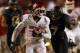 WACO, TX - NOVEMBER 07: Jalen Saunders #8 of the Oklahoma Sooners runs the ball past Darius Jones #7 of the Baylor Bears at Floyd Casey Stadium on November 7, 2013 in Waco, Texas. (Photo by Ronald Martinez/Getty Images)