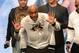 Dec 27, 2013; Las Vegas, NV, USA; Anderson Silva on stage during the weigh-in for his UFC Middleweight Title Fight against Chris Weidman (not pictured) at MGM Grand Garden Arena. Mandatory Credit: Jayne Kamin-Oncea-USA TODAY Sports