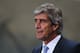 MANCHESTER, ENGLAND - DECEMBER 26: Manuel Pellegrini, manager of Manchester City looks on prior to the Barclays Premier League match between Manchester City and Liverpool at Etihad Stadium on December 26, 2013 in Manchester, England. (Photo by Alex Livesey/Getty Images)