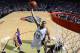 NEW ORLEANS, LA - NOVEMBER 8: Anthony Davis #23 of the New Orleans Pelicans dunks the ball against the Los Angeles Lakers on November 8, 2013 at the New Orleans Arena in New Orleans, Louisiana. NOTE TO USER: User expressly acknowledges and agrees that, by downloading and or using this Photograph, user is consenting to the terms and conditions of the Getty Images License Agreement. Mandatory Copyright Notice: Copyright 2013 NBAE (Photo by Layne Murdoch Jr./NBAE via Getty Images)