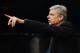 NEWCASTLE UPON TYNE, ENGLAND - DECEMBER 29: Arsene Wenger, manager of Arsenal makes his point during the Barclays Premier League match between Newcastle United and Arsenal at St James' Park on December 29, 2013 in Newcastle upon Tyne, England. (Photo by Michael Regan/Getty Images)