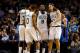 BOSTON, MA - NOVEMBER 11: The Boston Celtics huddle during a game against the Orlando Magic at the TD Garden on November 11, 2013 in Boston, Massachusetts. NOTE TO USER: User expressly acknowledges and agrees that, by downloading and/or using this photograph, user is consenting to the terms and conditions of the Getty Images License Agreement. (Photo by Alex Trautwig/Getty Images)