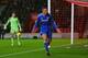 SOUTHAMPTON, ENGLAND - JANUARY 01: Fernando Torres of Chelsea celebrates after scoring the opening goal during the Barclays Premier League match between Southampton and Chelsea at St Mary's Stadium on January 1, 2014 in Southampton, England. (Photo by Warren Little/Getty Images)