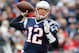 FOXBORO, MA - DECEMBER 8: Tom Brady #12 of the New England Patriots throws in the first half against the Cleveland Browns at Gillette Stadium on December 8, 2013 in Foxboro, Massachusetts. (Photo by Jim Rogash/Getty Images)