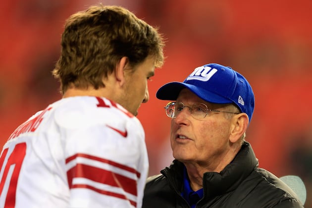 Coughlin: Eli 'Lost an Element of Trust” with His Receivers This Season
