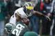 Toussaint struggled to regain top form in his senior season