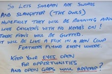 Best Motivational Message Ever Found in Macclesfield's FA Cup Dressing Room
