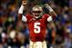 CHARLOTTE, NC - DECEMBER 07: Quarterback Jameis Winston #5 of the Florida State Seminoles celebrates a second quarter touchdown against the Duke Blue Devils during the ACC Championship game at Bank of America Stadium on December 7, 2013 in Charlotte, North Carolina. (Photo by Streeter Lecka/Getty Images)