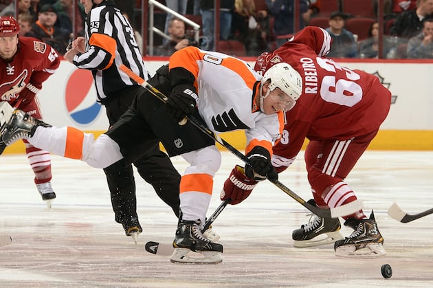 Flyers Rally for 5-3 Victory over Coyotes