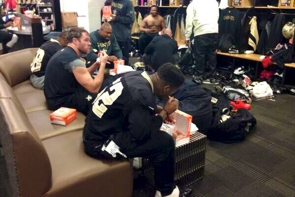 Saints Were Powered by Popeyes Chicken?