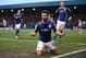 ROCHDALE, ENGLAND - JANUARY 4: Scott Hogan of Rochdale AFC celebrates his goal during the Budweiser FA Cup third round match between Rochdale and Leeds United at Spotland Stadium on January 4, 2014 in Rochdale, England. (Photo by Jan Kruger/Getty Images)