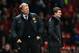 MANCHESTER, ENGLAND - JANUARY 05: Manchester United manager David Moyes reacts during the FA Cup with Budweiser Third round match between Manchester United and Swansea City at Old Trafford on January 5, 2014 in Manchester, England. (Photo by Alex Livesey/Getty Images)