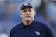 NASHVILLE, TN - DECEMBER 29: Head Coach Mike Munchak of the Tennessee Titans walks off the field after a game against the Houston Texans at LP Field on December 29, 2013 in Nashville, Tennessee. The Titans defeated the Texans 16-10. (Photo by Wesley Hitt/Getty Images)