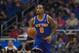 Dec 23, 2013; Orlando, FL, USA; New York Knicks shooting guard J.R. Smith (8) during the first half of the game against the Orlando Magic at the Amway Center. Mandatory Credit: Rob Foldy-USA TODAY Sports