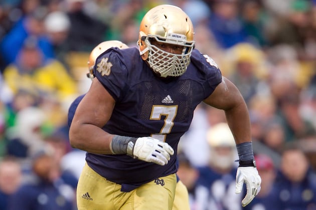 Tuitt Departure Leaves Irish Thin Up Front