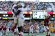 CHESTNUT HILL, MA - SEPTEMBER 28: Rashad Greene #80 of the Florida State Seminoles celebrates his touchdown with Bobby Hart #51 against the Boston College Eagles defends in the second half at Alumni Stadium on September 28, 2013 in Chestnut Hill, Massachusetts. (Photo by Jim Rogash/Getty Images)