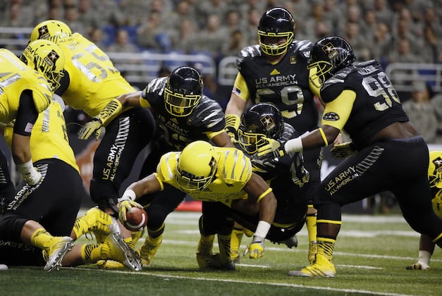 Ducks Commit Royce Freeman Scores 3 TDs in U.S. Army All-American Bowl