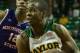 WACO, TX - DECEMBER 18: Kenny Chery #1 of the Baylor Bears drives to the basket past Jalan West #12 of the Northwestern State Demons on December 18, 2013 at the Ferrell Center in Waco, Texas. (Photo by Cooper Neill/Getty Images)
