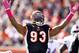 CINCINNATI, OH - OCTOBER 02: Michael Johnson #93 of the Cincinnati Bengals celebrates during the 23-20 victory against the Buffalo Bills at Paul Brown Stadium on October 2, 2011 in Cincinnati, Ohio. (Photo by Andy Lyons/Getty Images)