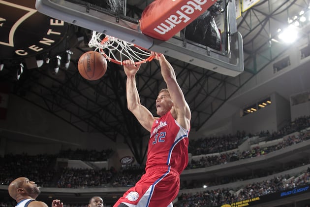 Blake Griffin Finishes Lob with Windmill Dunk