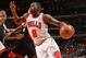 CHICAGO, IL - DECEMBER 5: Luol Deng #9 of the Chicago Bulls drives to the basket against the Miami Heat on December 5, 2013 at United Center in Chicago, Illinois. NOTE TO USER: User expressly acknowledges and agrees that, by downloading and or using this photograph, User is consenting to the terms and conditions of the Getty Images License Agreement. Mandatory Copyright Notice: Copyright 2013 NBAE (Photo by Jesse D. Garrabrant/NBAE via Getty Images)