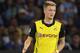 NAPLES, ITALY - SEPTEMBER 18: Marco Reus of Borussia Dortmund in action during the Uefa Champions League Group F match between Napoli and Borussia Dortmund at Stadio San Paolo on September 18, 2013 in Naples, Italy. (Photo by Paolo Bruno/Getty Images)