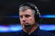 ST. LOUIS, MO - NOVEMBER 3: Head coach Mike Munchak of the Tennessee Titans looks on from the sideline during a game against the St. Louis Rams at the Edward Jones Dome on November 3, 2013 in St. Louis, Missouri. The Titans beat the Rams 28-21. (Photo by Dilip Vishwanat/Getty Images)