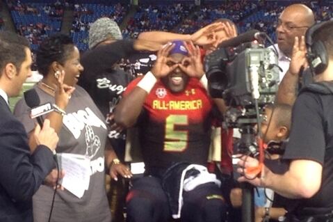Fournette is the highest-ranked high school commitment for LSU