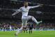 MADRID, SPAIN - JANUARY 06: Jese Rodriguez of Real Madrid CF celebrates after Karim Benzema scored Real Madrid CF's opening goal during the La Liga match between Real Madrid CF and RC Celta de Vigo at the Santiago Bernabeu stadium on January 6, 2014 in Madrid, Spain. (Photo by Denis Doyle/Getty Images)