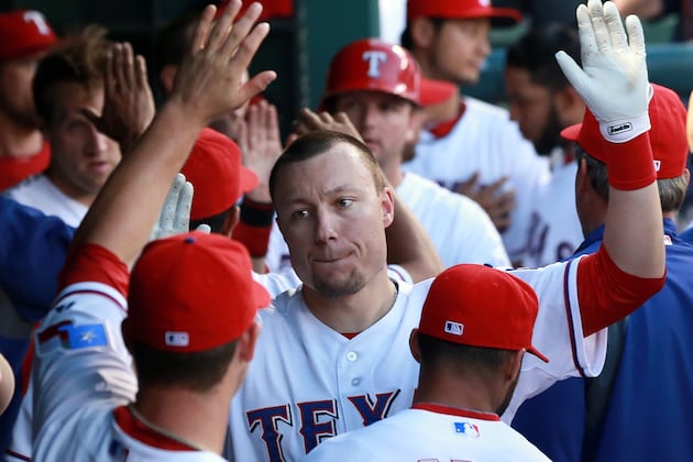 Texas Rangers Could Bring Back Jeff Baker as Designated Hitter and Role Player