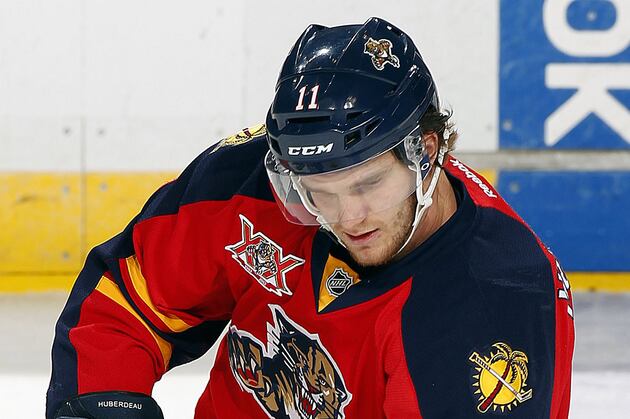 Panthers' Huberdeau Deals with Dry Spell
