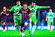 BARCELONA, SPAIN - JANUARY 08: Lionel Messi of FC Barcelona duels for the ball with Mehdi Lacen of Getafe CF during the Copa del Rey round of 16 first leg match between FC Barcelona and Getafe CF at Camp Nou on January 8, 2014 in Barcelona, Spain. (Photo by David Ramos/Getty Images)