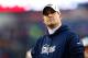 FOXBORO, MA - JANUARY 13: Offensive coordinator Josh McDaniels looks on during the 2013 AFC Divisional Playoffs game at Gillette Stadium on January 13, 2013 in Foxboro, Massachusetts. (Photo by Jim Rogash/Getty Images)