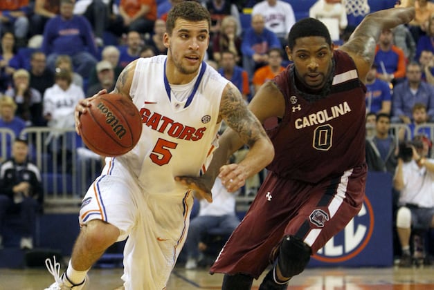 Scottie Wilbekin Injures Ankle During Gators 74-58 Against South Carolina