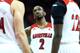 LOUISVILLE, KY - DECEMBER 04: Russ Smith #2 of the Louisville Cardinals waits to shoot free throws during the game against the Missouri-Kansas City Kangaroos at KFC YUM! Center on December 4, 2013 in Louisville, Kentucky. (Photo by Andy Lyons/Getty Images)