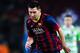 BARCELONA, SPAIN - JANUARY 08: Lionel Messi of FC Barcelona runs with the ball during the Copa del Rey round of 16 first leg match between FC Barcelona and Getafe CF at Camp Nou on January 8, 2014 in Barcelona, Spain. (Photo by David Ramos/Getty Images)
