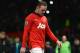 MANCHESTER, ENGLAND - JANUARY 01: Wayne Rooney of Manchester United walks off at the end of the Barclays Premier League match between Manchester United and Tottenham Hotspur at Old Trafford on January 1, 2014 in Manchester, England. (Photo by Michael Regan/Getty Images)