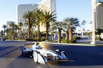 Video: Formula E Takes over the Las Vegas Strip