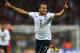 LONDON, ENGLAND - OCTOBER 11: Andros Townsend of England celebrates scoring their third goal during the FIFA 2014 World Cup Qualifying Group H match between England and Montenegro at Wembley Stadium on October 11, 2013 in London, England. (Photo by Michael Steele/Getty Images)