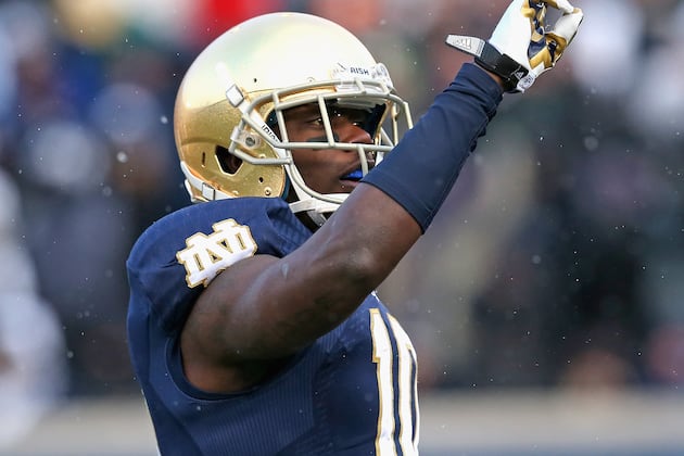 Irish to Suspend WR Daniels for Semester