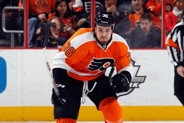 Flyers' Rinaldo Sidelined 6 Weeks