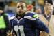 Nov 17, 2013; Seattle, WA, USA; Seattle Seahawks wide receiver Percy Harvin (11) jogs off the field after the game between the Seattle Seahawks and the Minnesota Vikings at CenturyLink Field. Seattle defeated Minnesota 41-20. Mandatory Credit: Steven Bisig-USA TODAY Sports