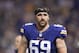 MINNEAPOLIS, MN - OCTOBER 27: Jared Allen #69 of the Minnesota Vikings looks on during the game against the Green Bay Packers on October 27, 2013 at Mall of America Field at the Hubert H. Humphrey Metrodome in Minneapolis, Minnesota. (Photo by Hannah Foslien/Getty Images)